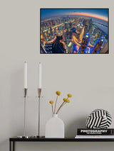 Dubai Colors of Night Poster och Canvastavla