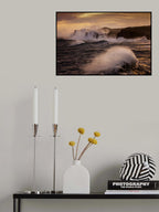 El rock de las olas Poster och Canvastavla