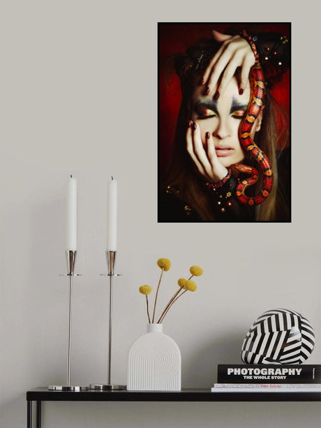 Kiss of the snake Poster och Canvastavla