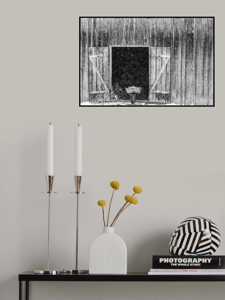 Snow Poster och Canvastavla