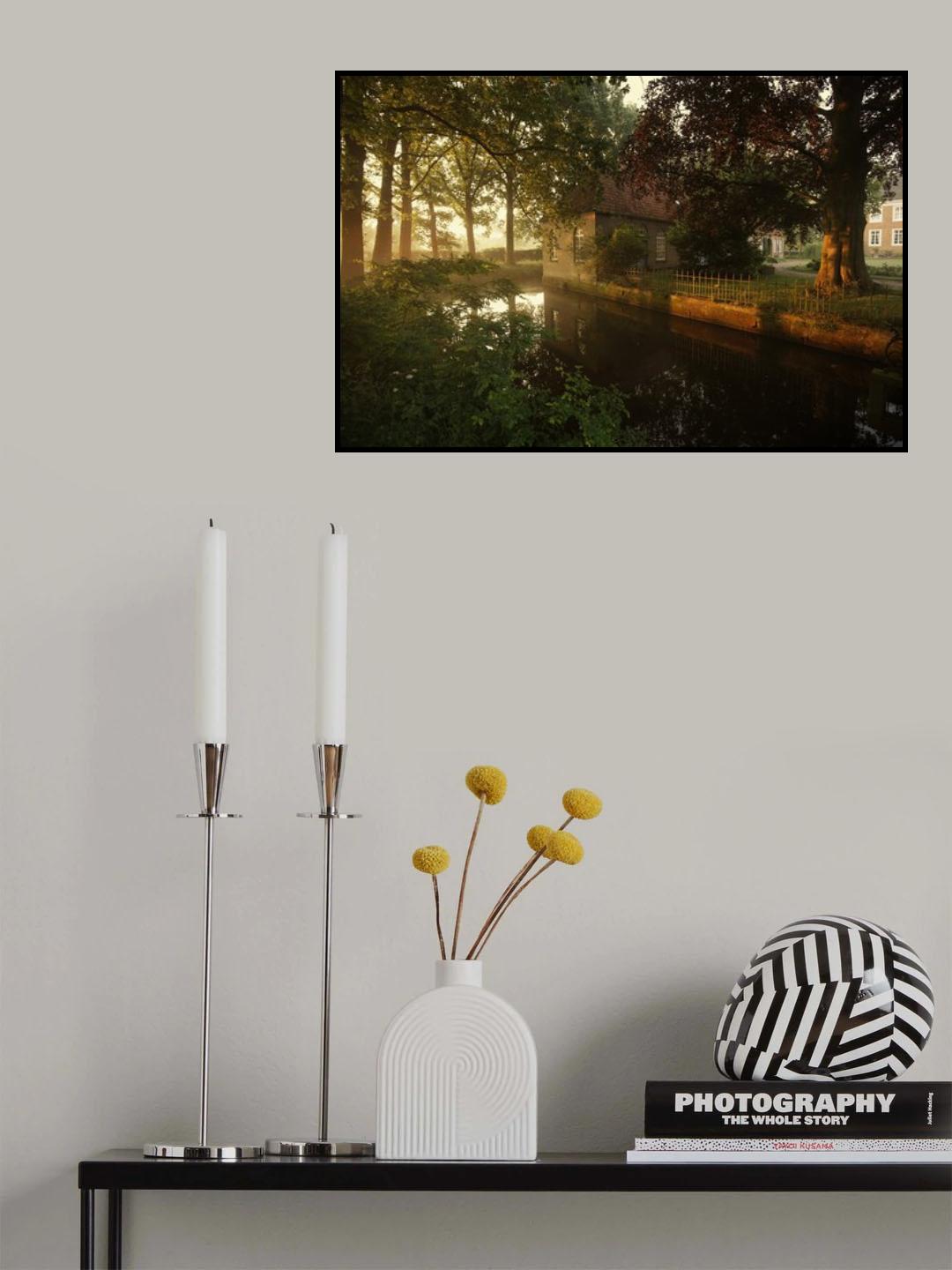 Golden wake up Poster och Canvastavla
