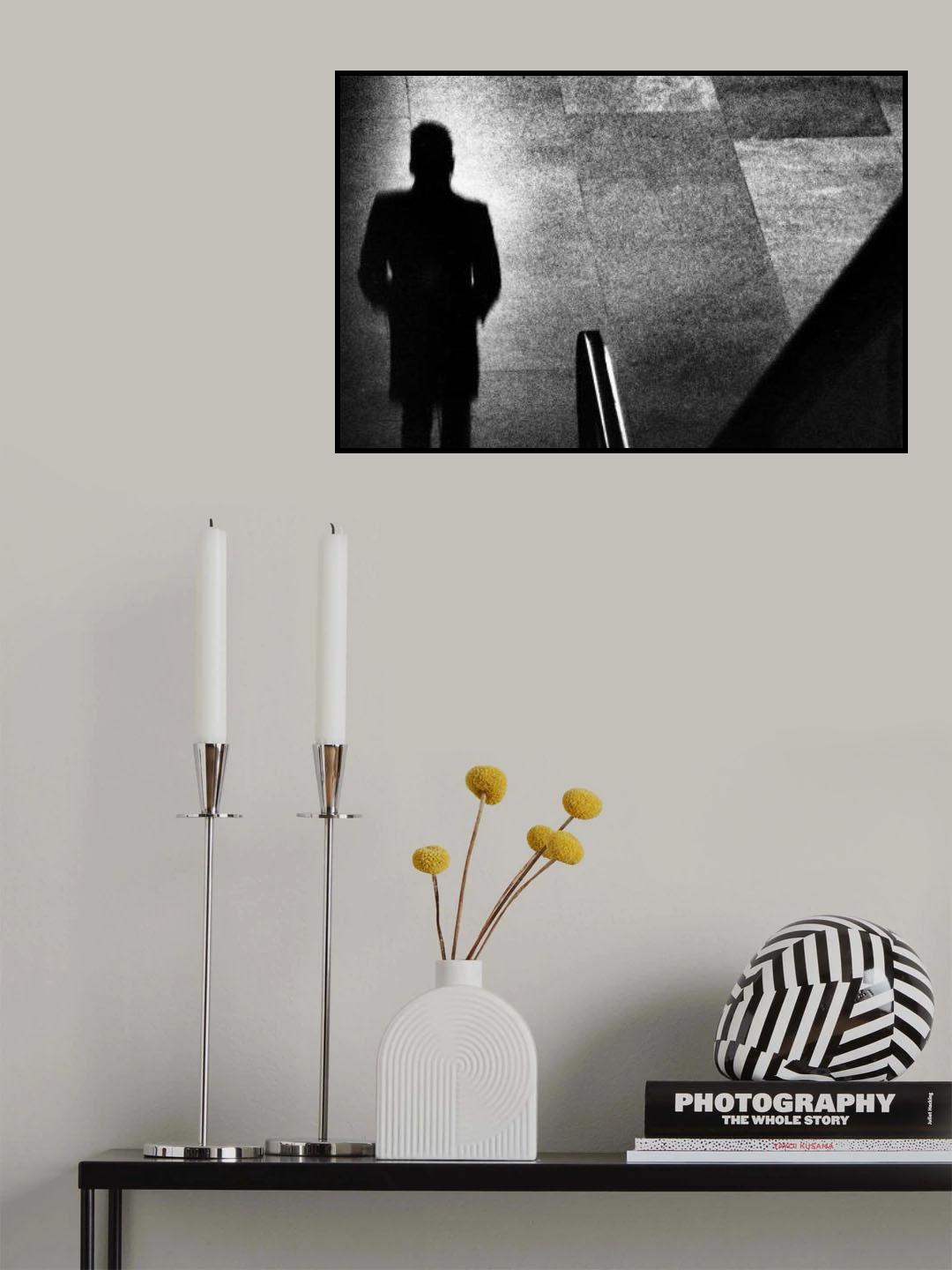 Not Up Poster och Canvastavla