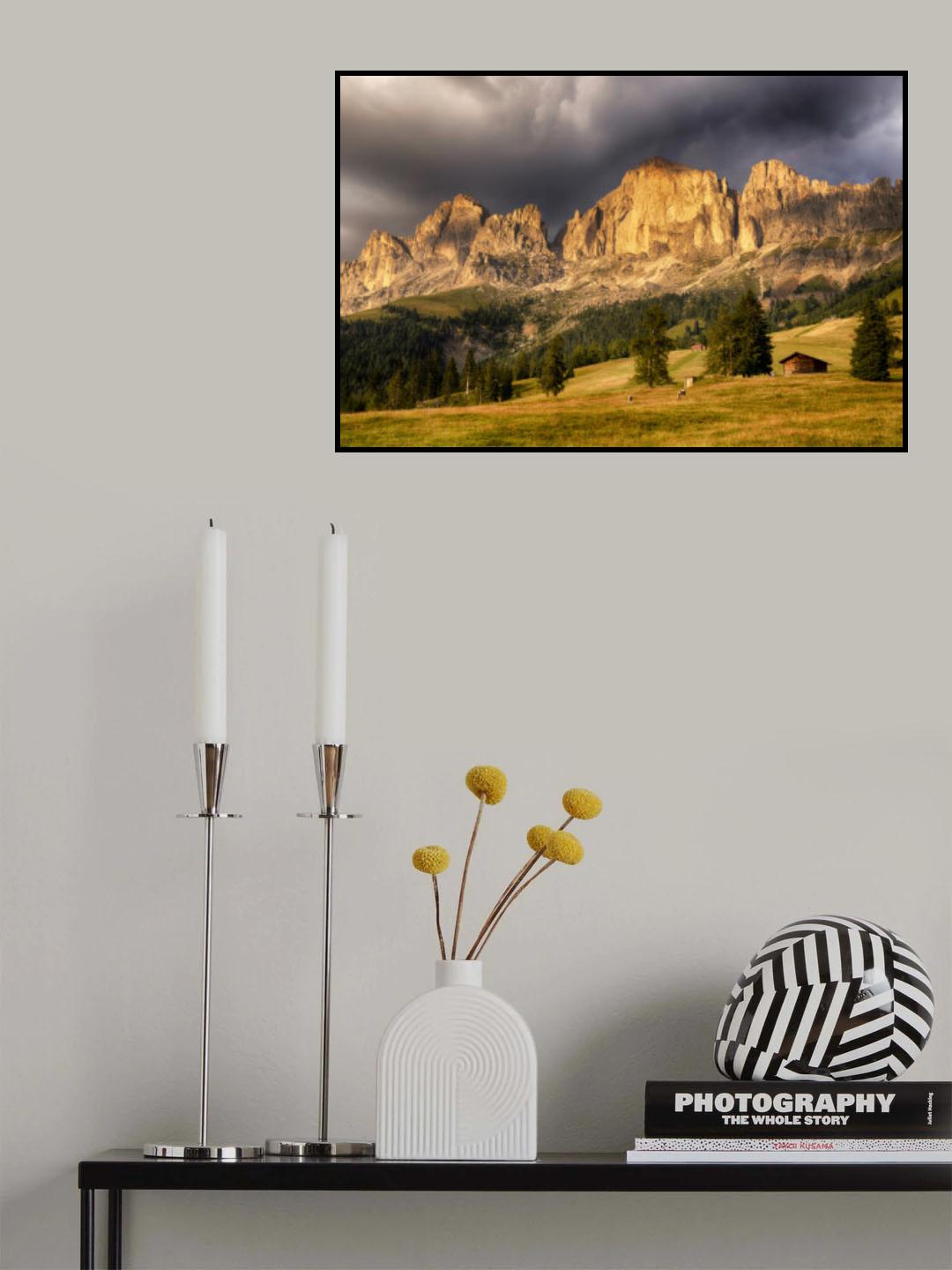 Gruppo del Catinaccio Poster och Canvastavla
