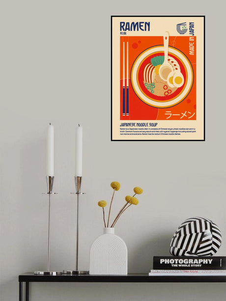 Ramen Japanese Food Print Poster och Canvastavla
