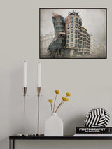 Dancing Building Poster och Canvastavla