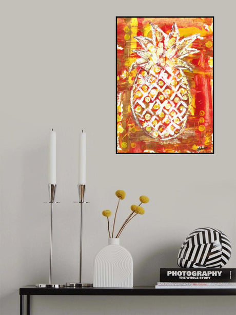 Pineapple Flavor Poster och Canvastavla