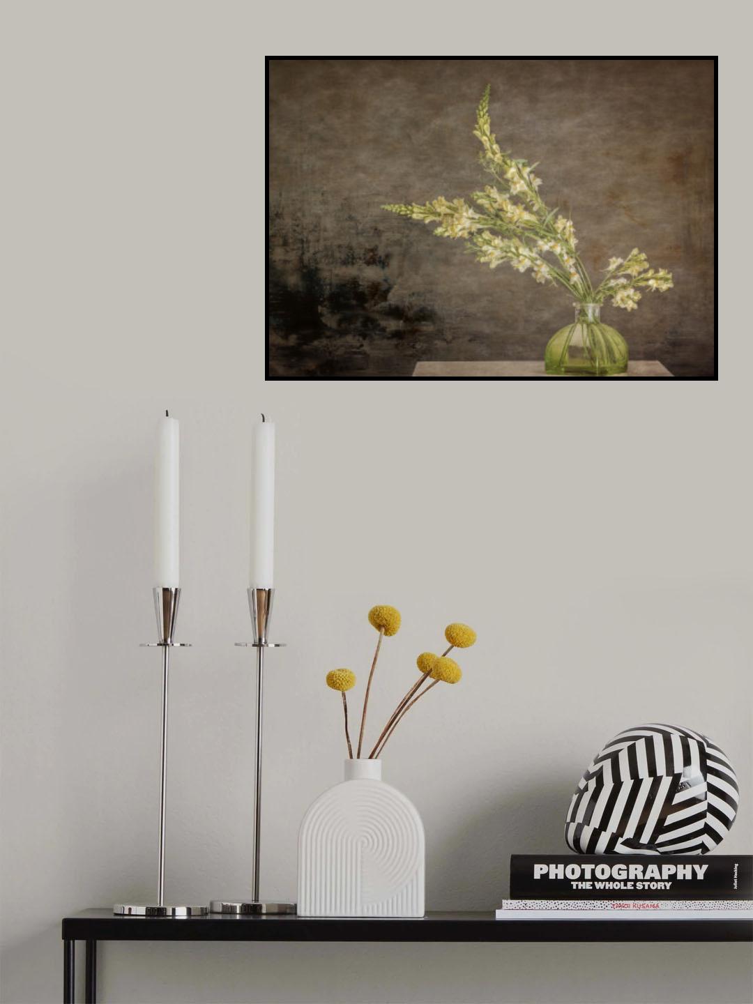 Yellow bouquet Poster och Canvastavla