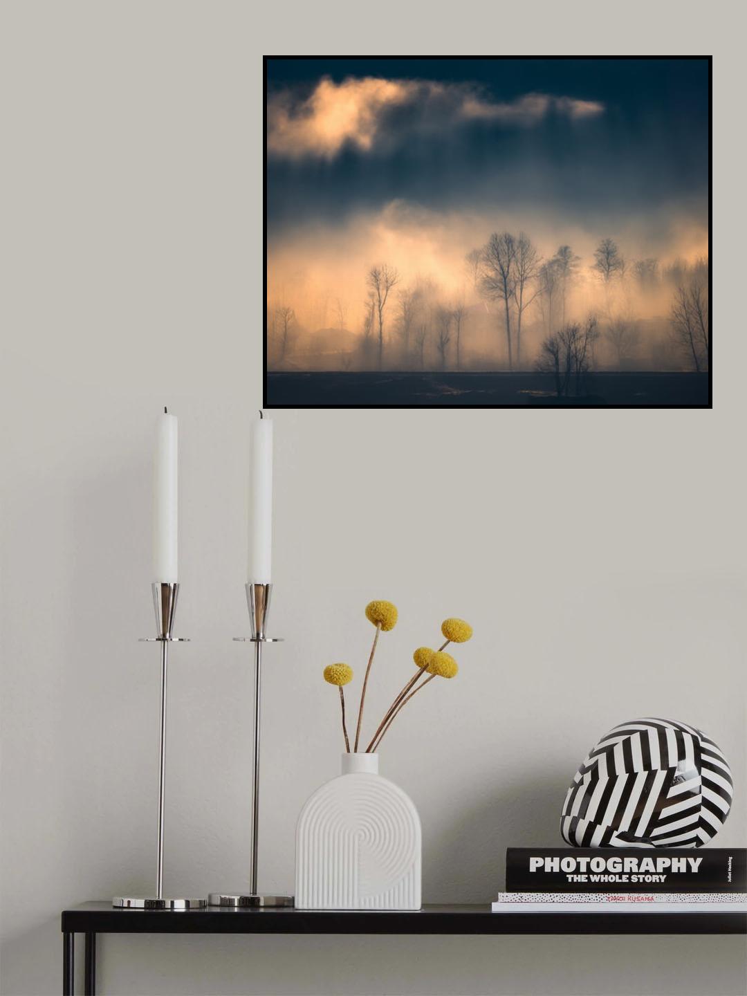 Light Rays Poster och Canvastavla