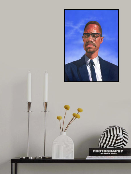 Malcolm X Poster och Canvastavla