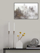 Misty forest Poster och Canvastavla