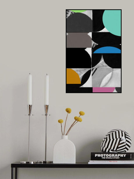 Geometric Shapes Poster och Canvastavla