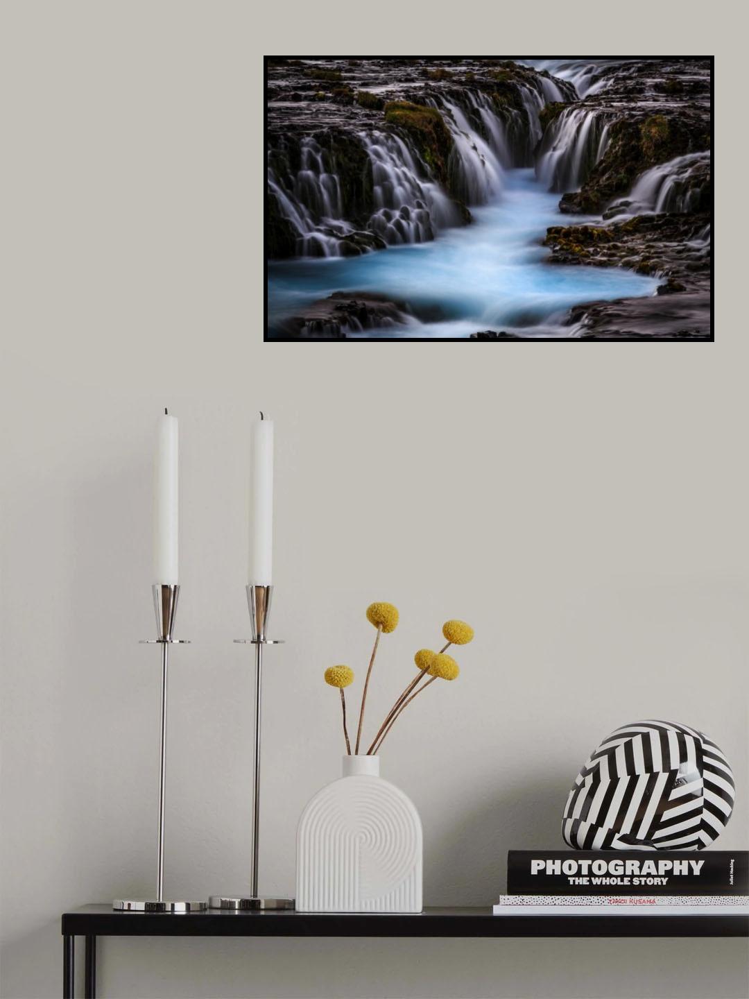 The Blue Beauty Poster och Canvastavla