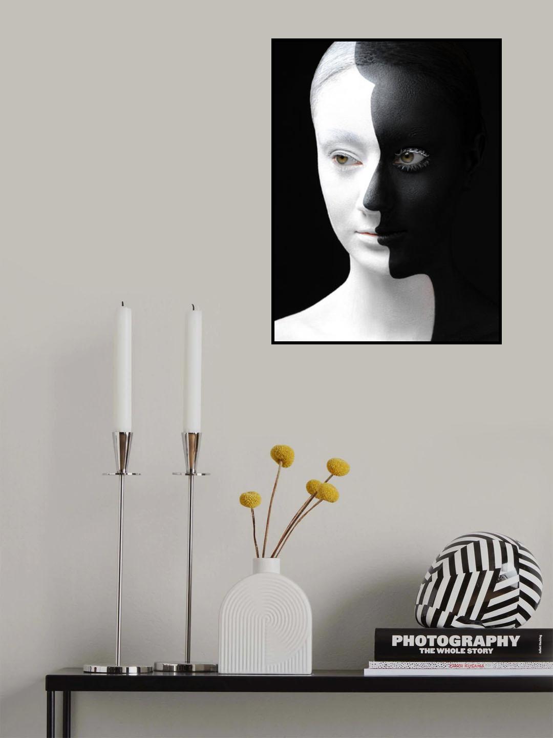 Yin Yang Poster och Canvastavla