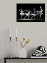 Balerina Art Wave Poster och Canvastavla
