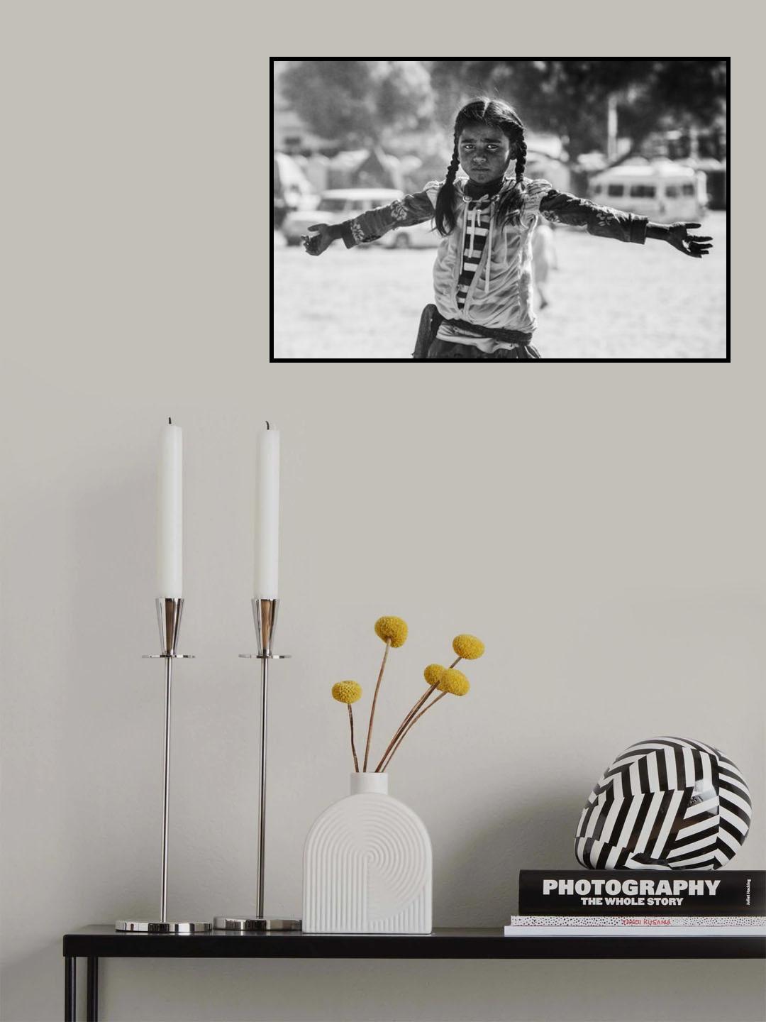 dancing with the dust Poster och Canvastavla