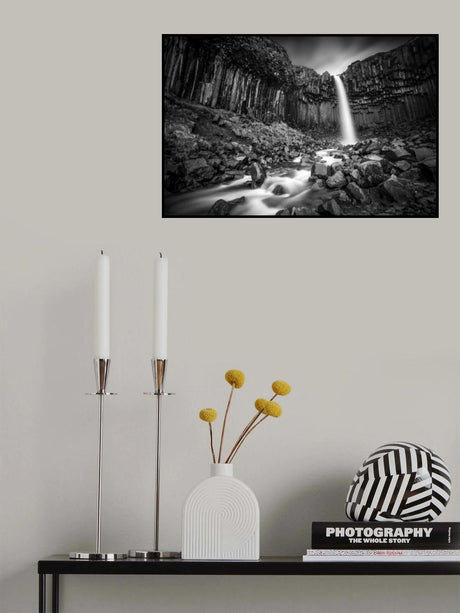 The great Svartifoss Poster och Canvastavla
