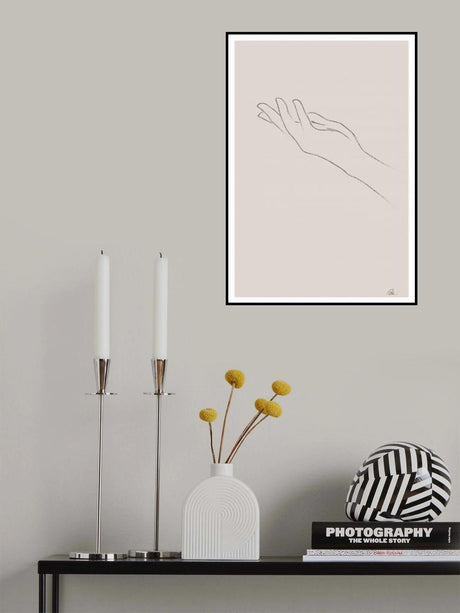 Hand Drawing Poster och Canvastavla