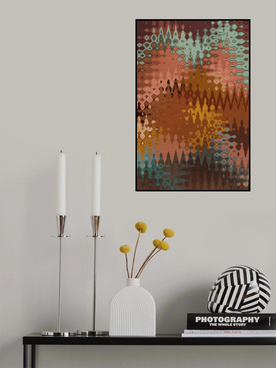 Maroccan Pattern Poster och Canvastavla