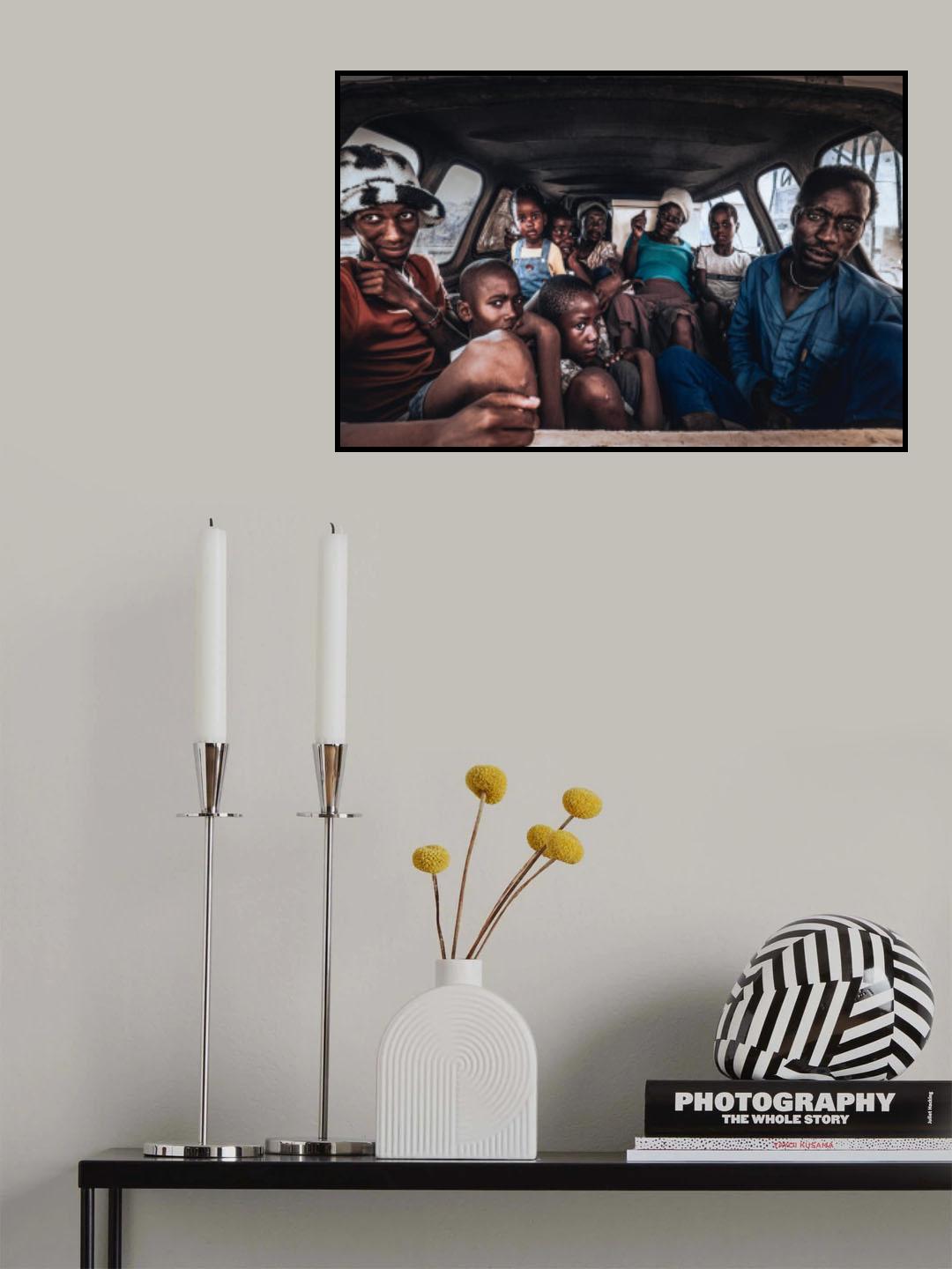 Family van Poster och Canvastavla