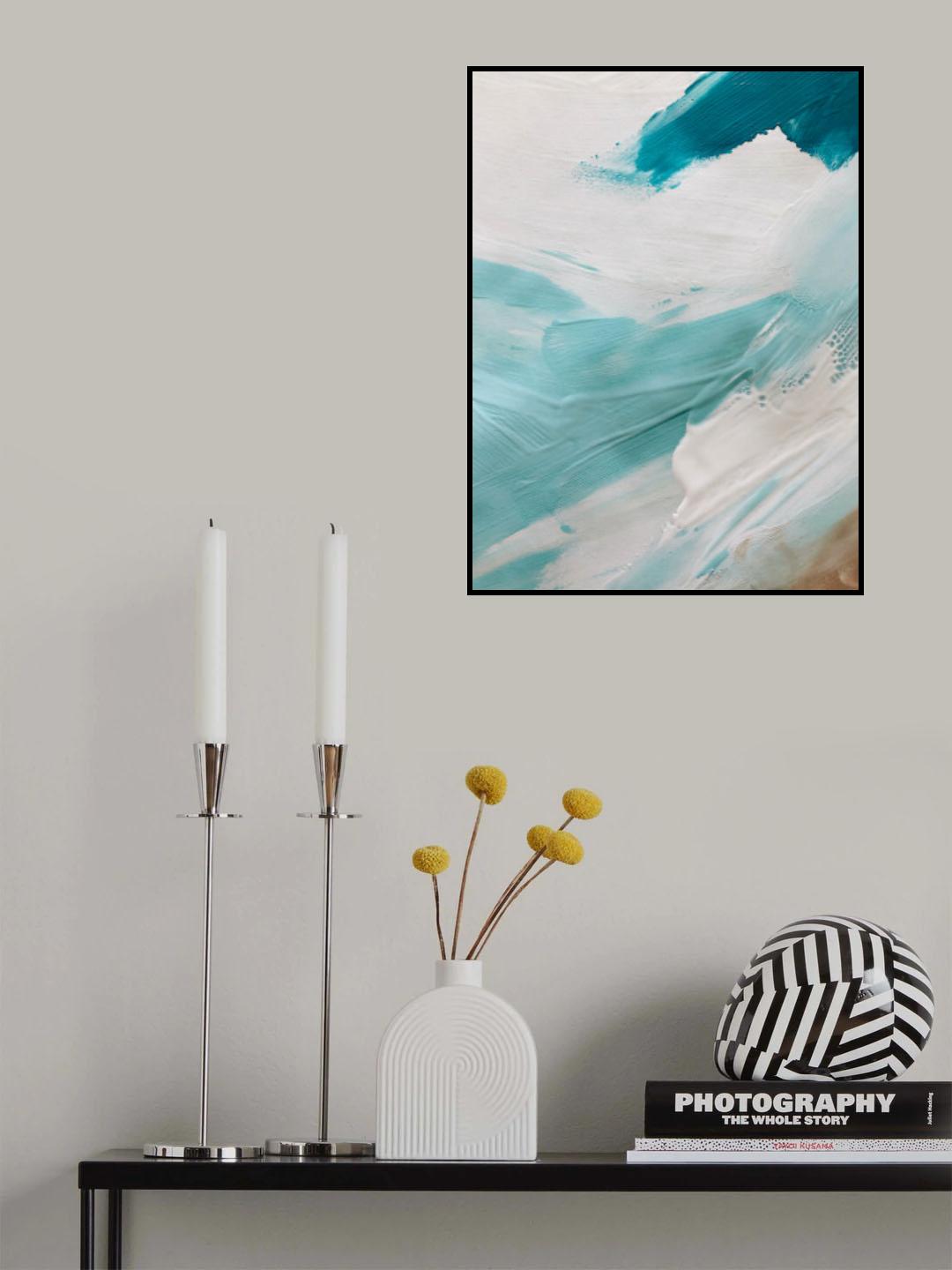 Abstract 46 Poster och Canvastavla