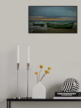 dawn on the beach Poster och Canvastavla