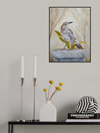 Early Brown Thrasher Poster och Canvastavla
