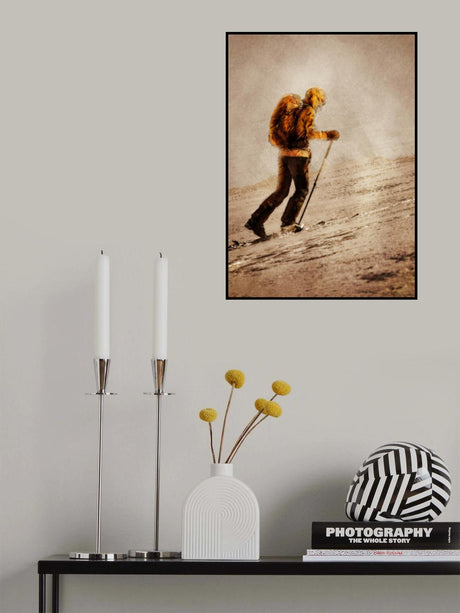 Mountaineer Sport Art 10 Poster och Canvastavla