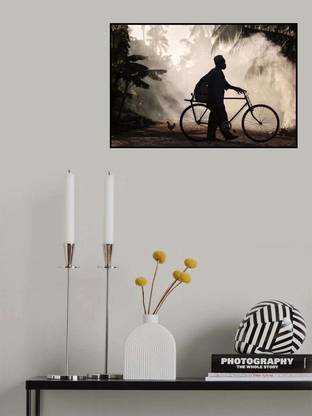 Biker man Poster och Canvastavla