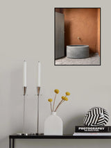 Concrete Bath Poster och Canvastavla