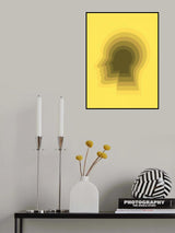 Into the Unknown In Yellow Poster och Canvastavla