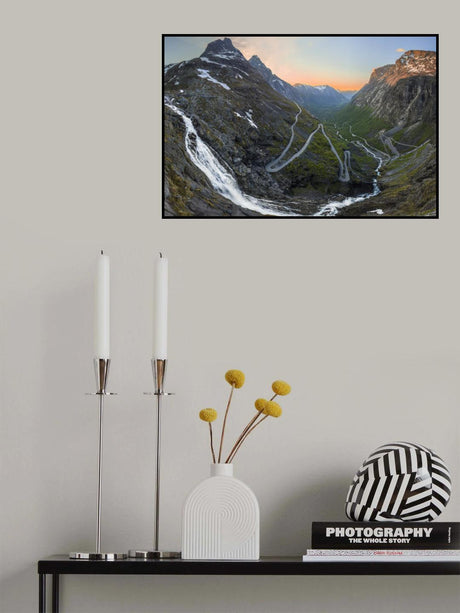 Trollstigen Poster och Canvastavla