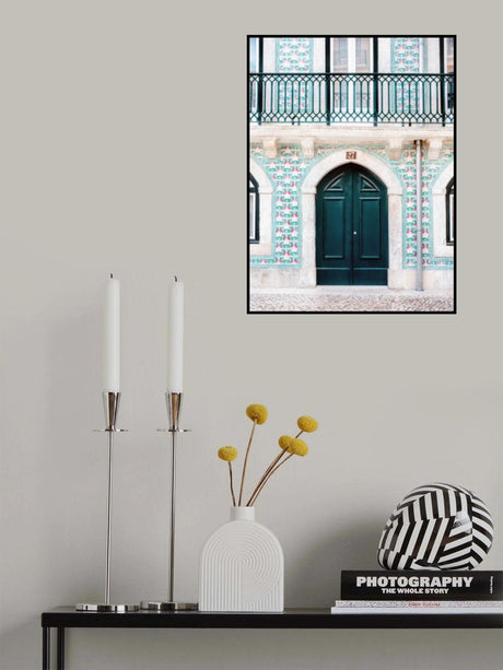 Lisbon Door Poster och Canvastavla