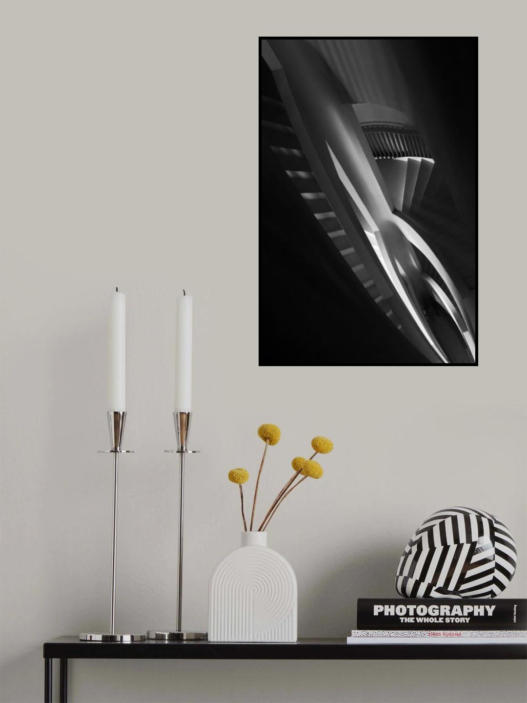 Staircase portal Poster och Canvastavla