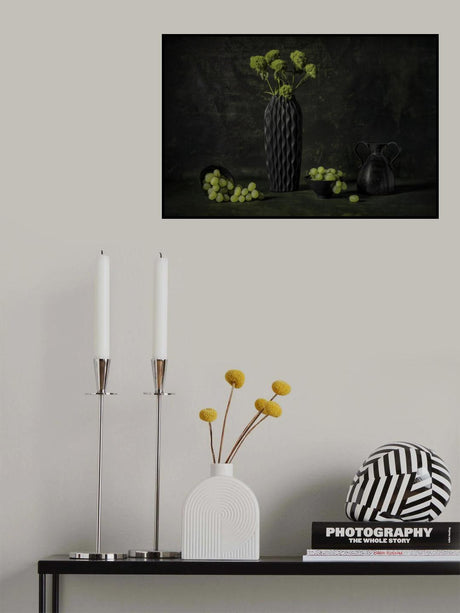 Green Grapes Poster och Canvastavla