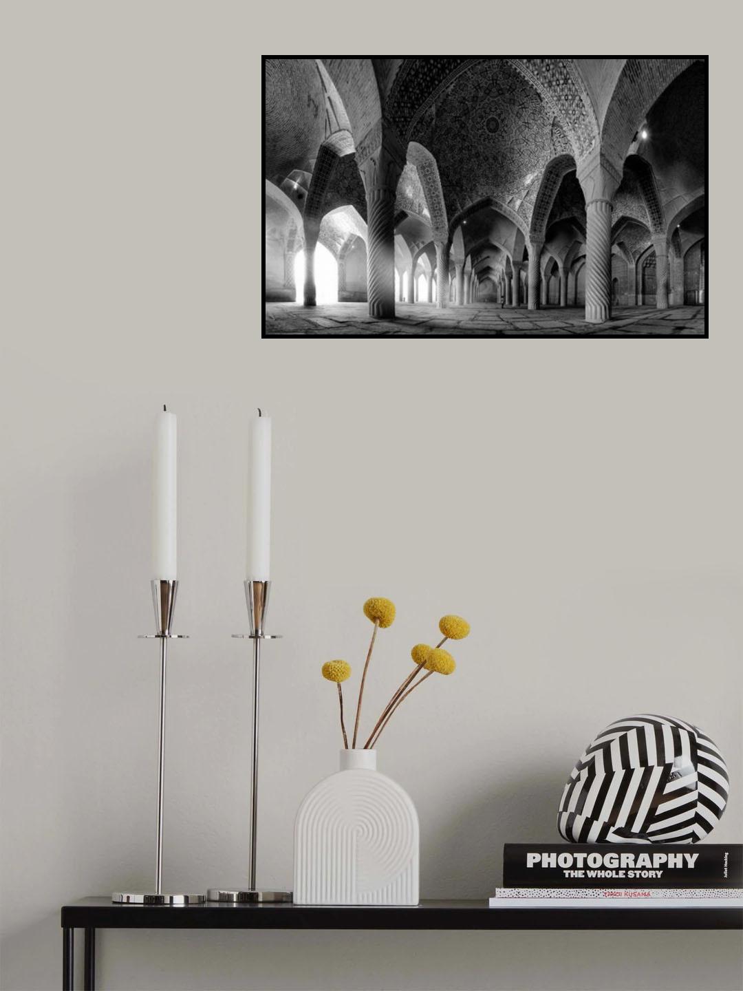 Vakil mosque Poster och Canvastavla