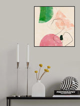 Organic Painted 12 10600px   Mai2021 Kopie Poster och Canvastavla