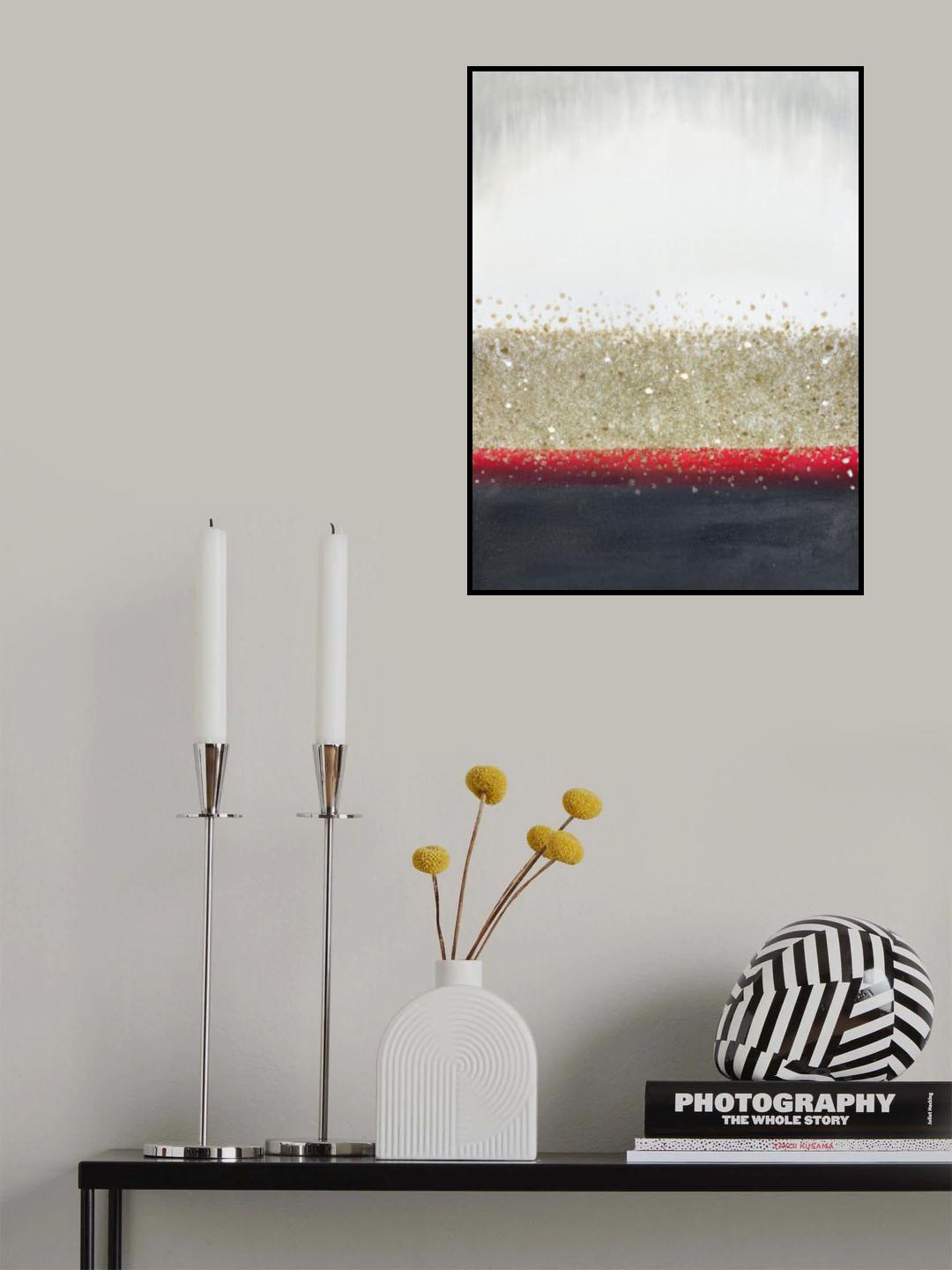 Volcano Sparkle Poster och Canvastavla