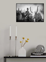 Mundari AK47 Poster och Canvastavla