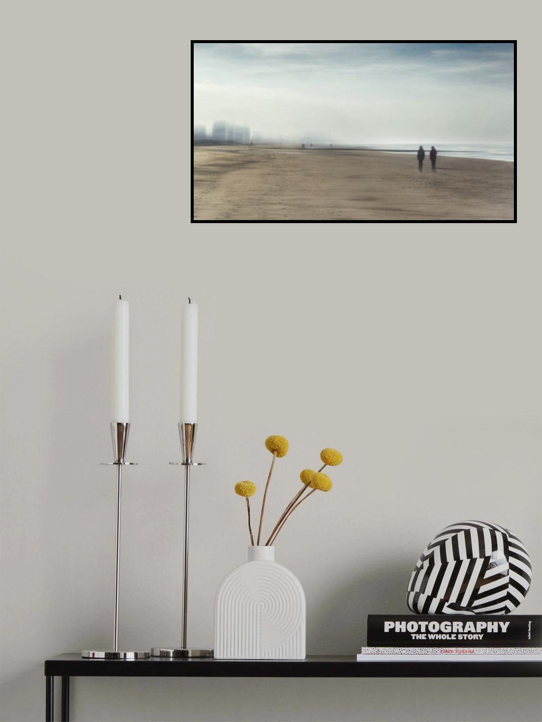 Conversations at the beach Poster och Canvastavla