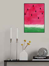 Watermelon Abstract A0 Poster och Canvastavla