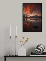 Burning Sky Poster och Canvastavla