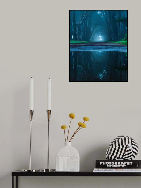 Foggy morning Poster och Canvastavla
