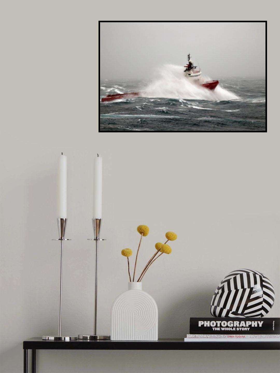 Heavy weather Poster och Canvastavla