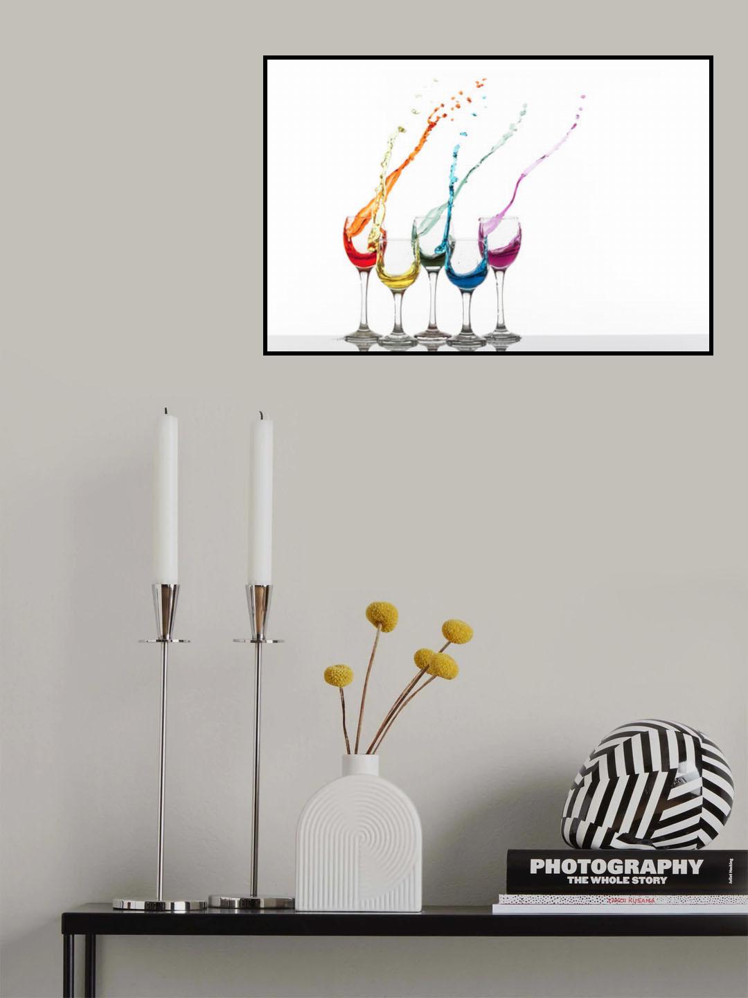 Glass party Poster och Canvastavla