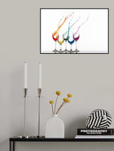 Glass party Poster och Canvastavla