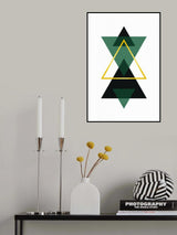 Minimal Triangle Collection #3 Poster och Canvastavla