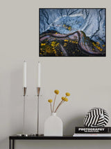 The embroidered land Poster och Canvastavla