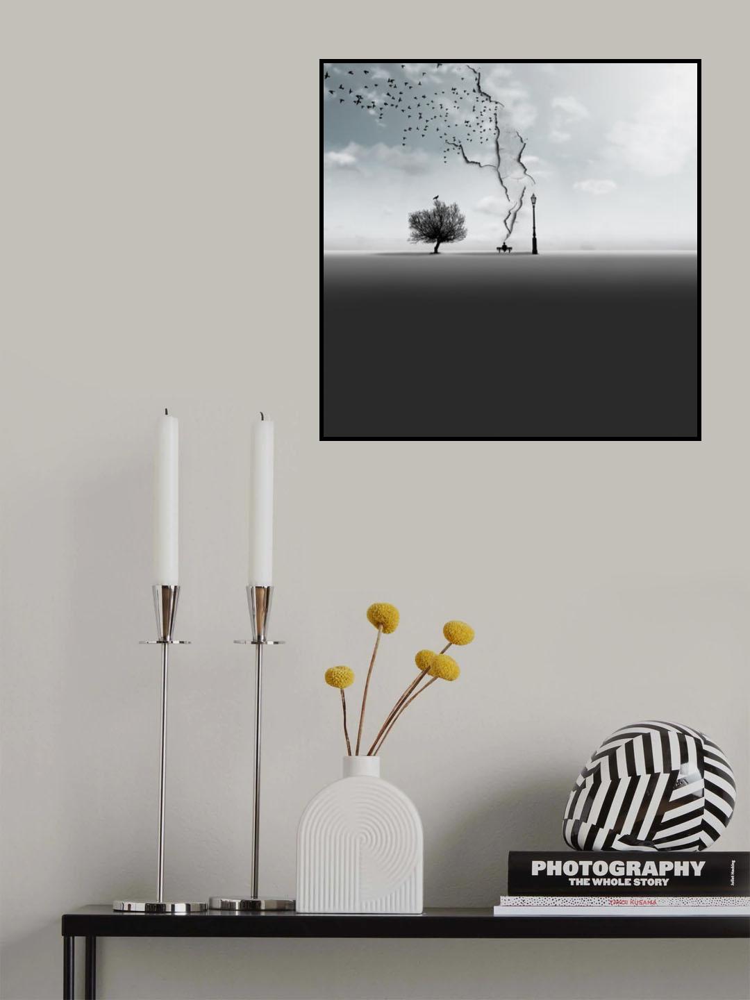 Cracking Poster och Canvastavla