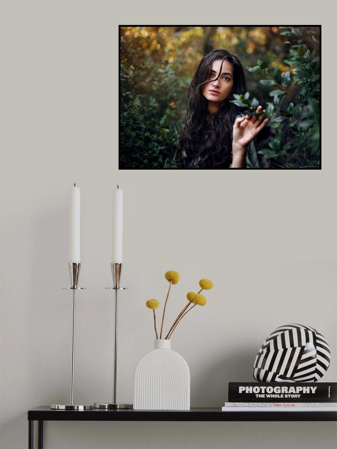Rotem and her light Poster och Canvastavla