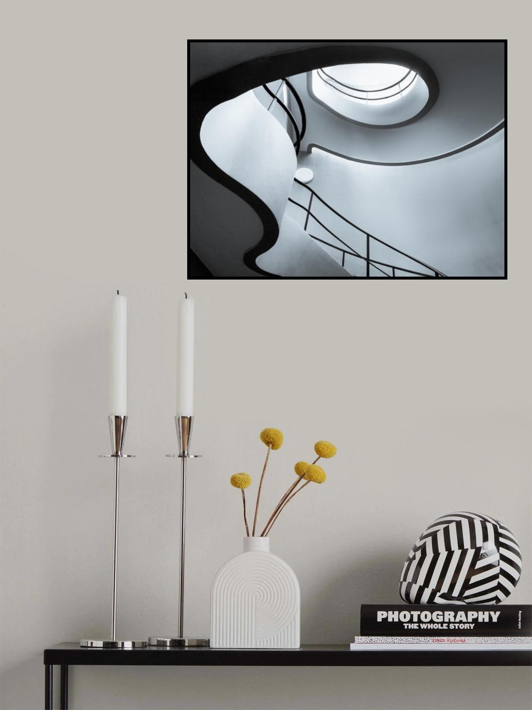 Swirl Poster och Canvastavla